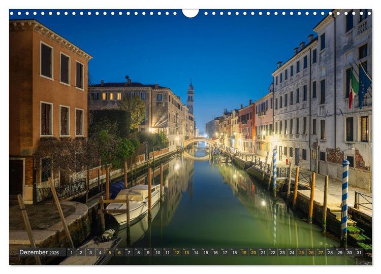 Produktbild: Malerisches Venedig (Wandkalender 2026 DIN A3 quer), CALVENDO Monatskalender