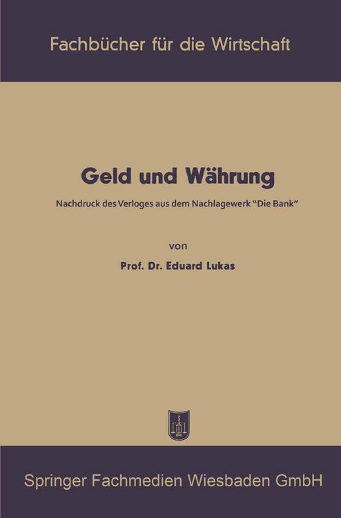Produktbild: Geld und W&auml;hrung