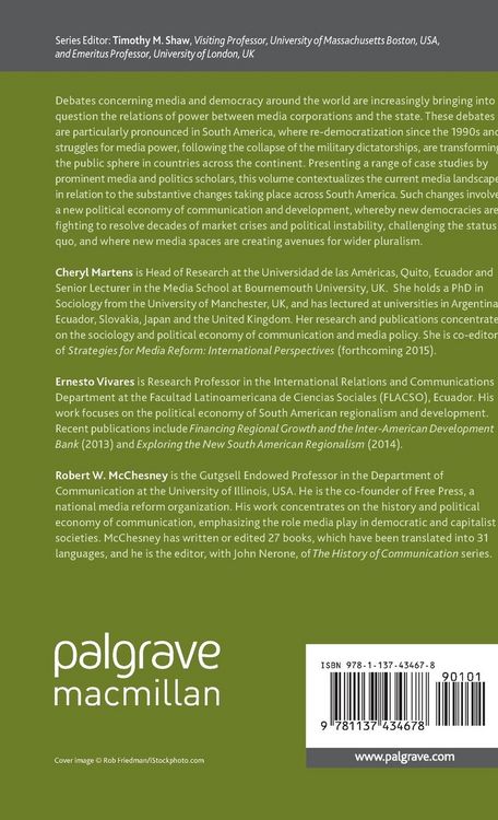 Produktbild: The International Political Economy of Communication