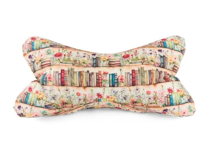 Produktbild: Leseknochen - B&uuml;cherregal floral