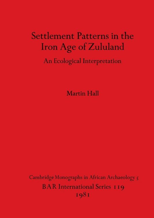 Produktbild: Settlement Patterns in the Iron Age of Zululand