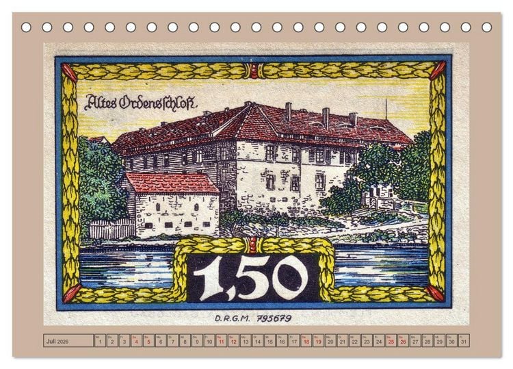 Produktbild: Gruss aus Insterburg - Historische Stadtansichten (Tischkalender 2026 DIN A5 quer), CALVENDO Monatskalender