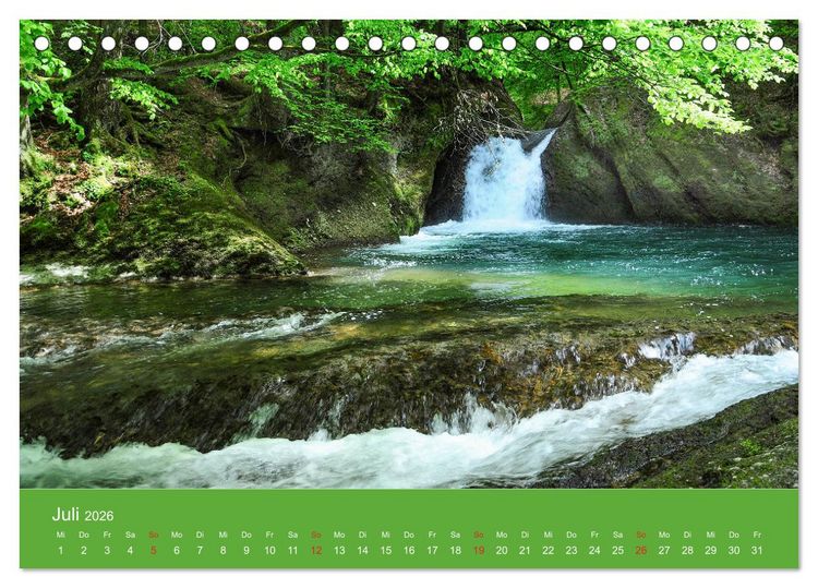 Produktbild: Romantisches Allg&auml;u (Tischkalender 2026 DIN A5 quer), CALVENDO Monatskalender