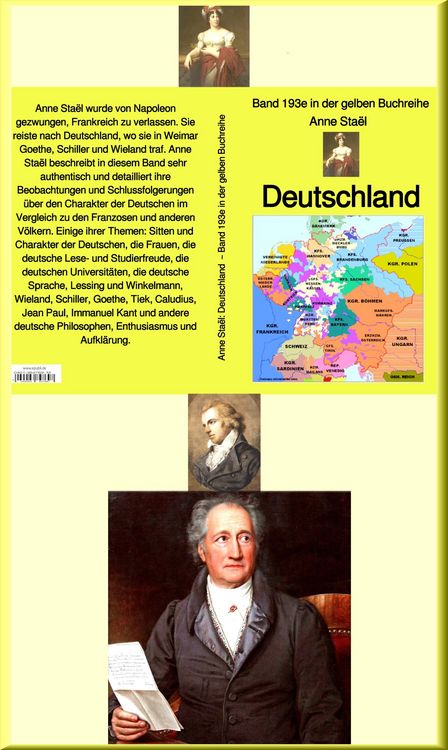 Produktbild: Anne Sta&euml;l: Deutschland - Band 193e in der gelben Buchreihe - bei J&uuml;rgen Ruszkowski
