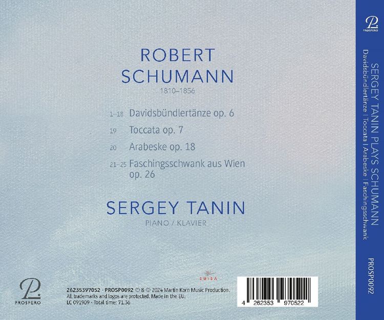 Produktbild: Tanin, S: Davidsb&uuml;ndlert&auml;nze/Toccata/Arabeske/+