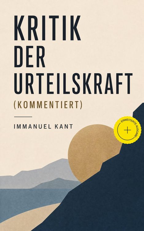 Produktbild: Kritik der Urteilskraft (Kommentiert)