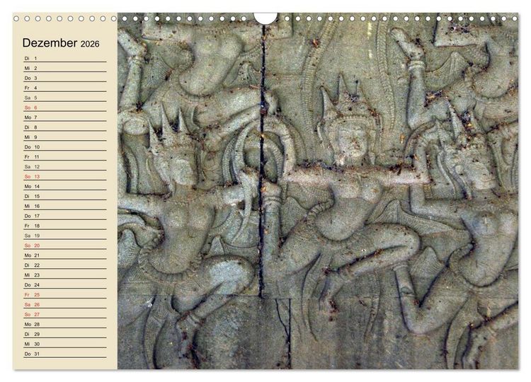 Produktbild: Kambodscha. Angkor Wat (Wandkalender 2026 DIN A3 quer), CALVENDO Monatskalender