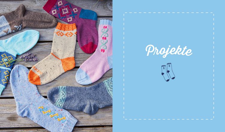 Produktbild: Roosimine-Socken stricken