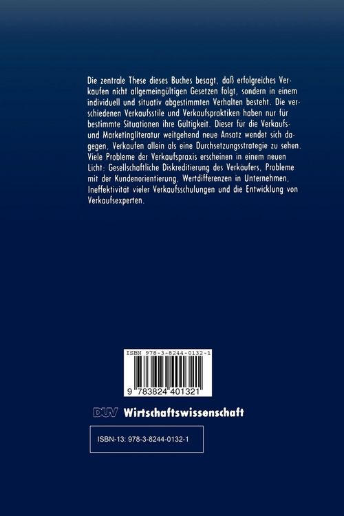 Produktbild: Philosophie des Verkaufens