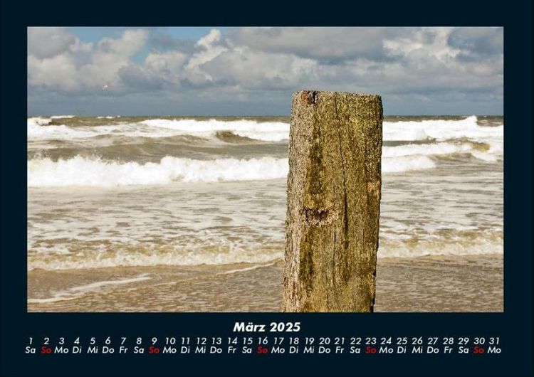 Produktbild: Nordsee 2025 Fotokalender DIN A4