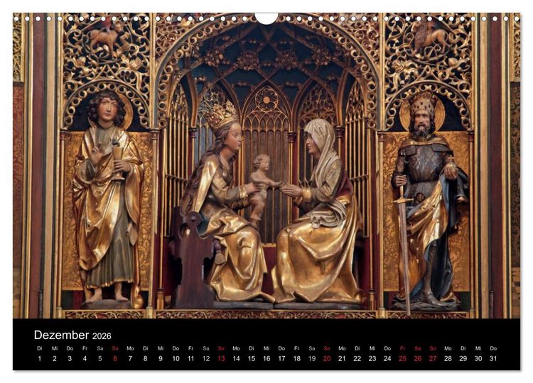 Produktbild: Orte des Glaubens (Wandkalender 2026 DIN A3 quer), CALVENDO Monatskalender
