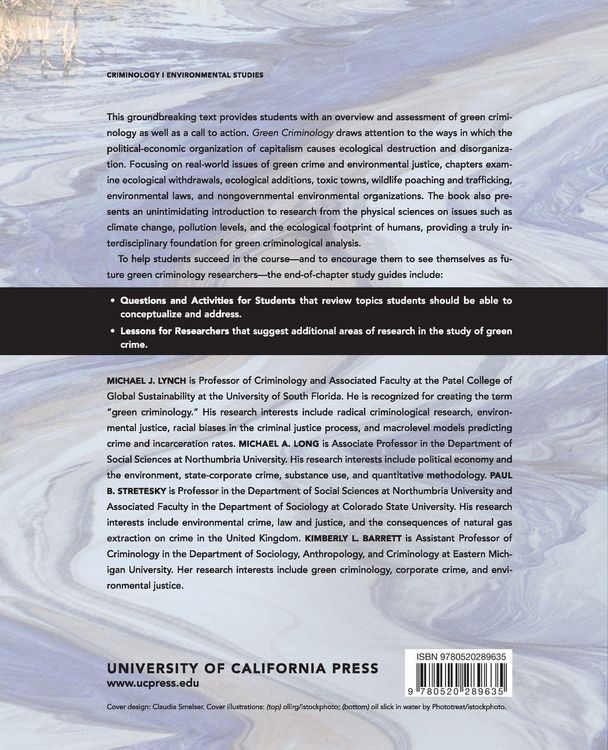 Produktbild: Green Criminology