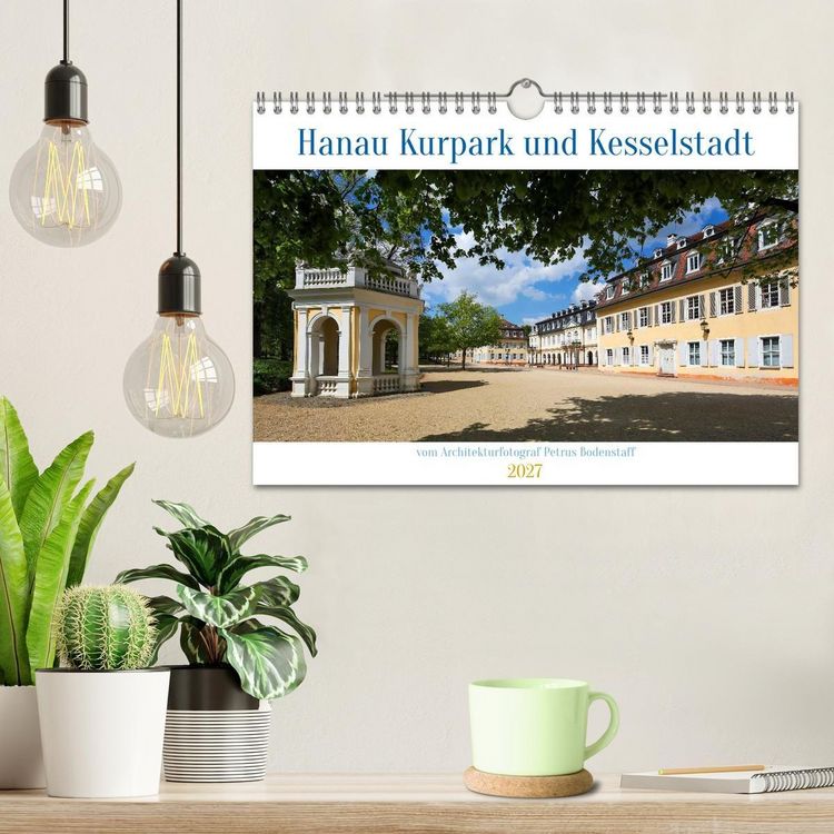Produktbild: Hanau Kurpark und Kesselstadt (Wandkalender 2027 DIN A4 quer), CALVENDO Monatskalender
