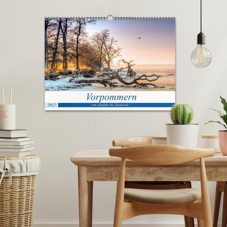 Produktbild: Vorpommern - von Altef&auml;hr bis Zinnowitz (Wandkalender 2027 DIN A3 quer), CALVENDO Monatskalender