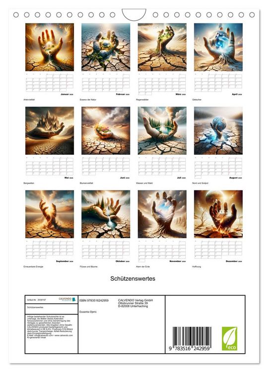 Produktbild: Sch&uuml;tzenswertes (Wandkalender 2026 DIN A4 hoch), CALVENDO Monatskalender