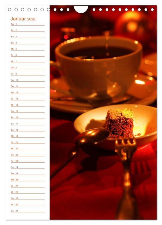 Produktbild: K&ouml;stliche Kaffeespezialit&auml;ten (Wandkalender 2026 DIN A4 hoch), CALVENDO Monatskalender