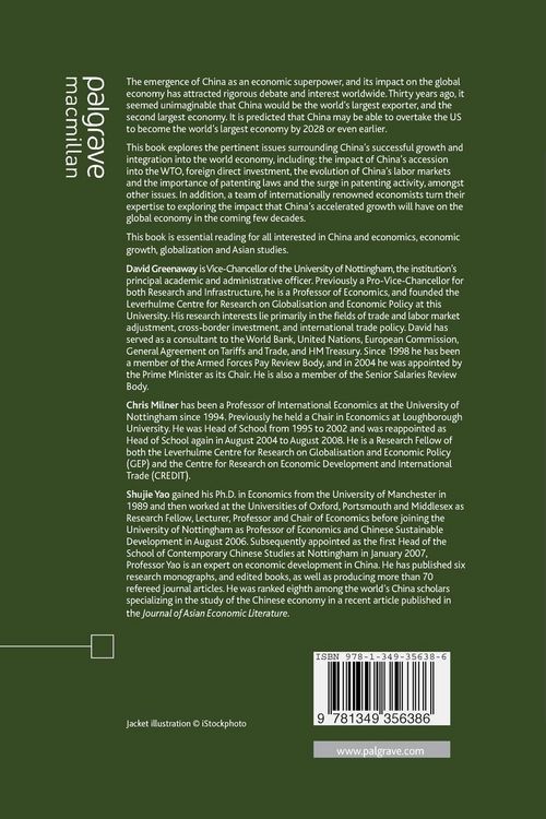 Produktbild: China and the World Economy