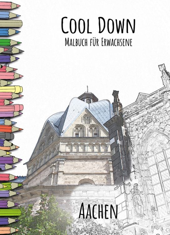 Produktbild: Cool Down | Malbuch f&uuml;r Erwachsene: Aachen