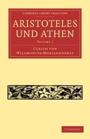 Produktbild: Aristoteles und Athen: Volume 1