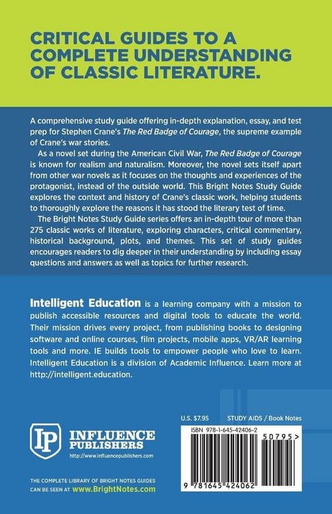 Produktbild: Study Guide to The Red Badge of Courage by Stephen Crane