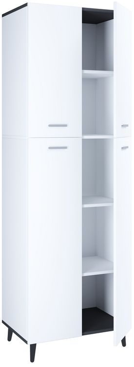 Produktbild: Holz Dielenschrank Mehrzweckschrank Schrank Landos