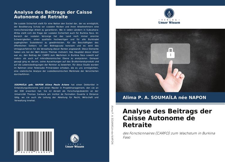Produktbild: Analyse des Beitrags der Caisse Autonome de Retraite