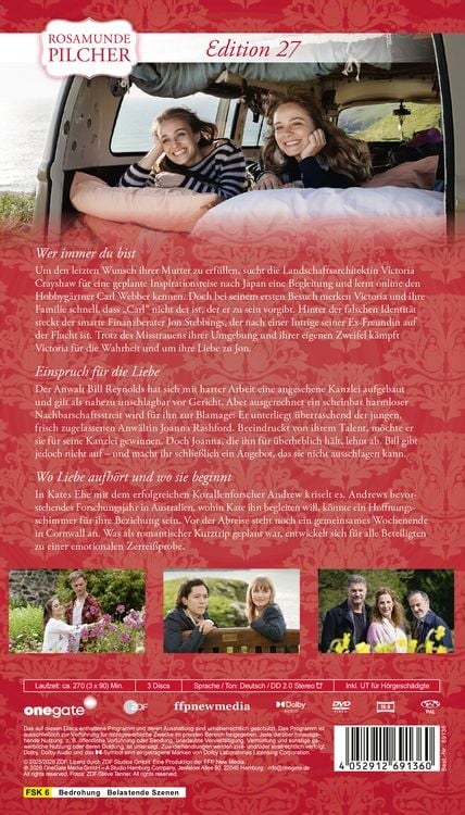Produktbild: Rosamunde Pilcher Edition 27 [3 DVDs]