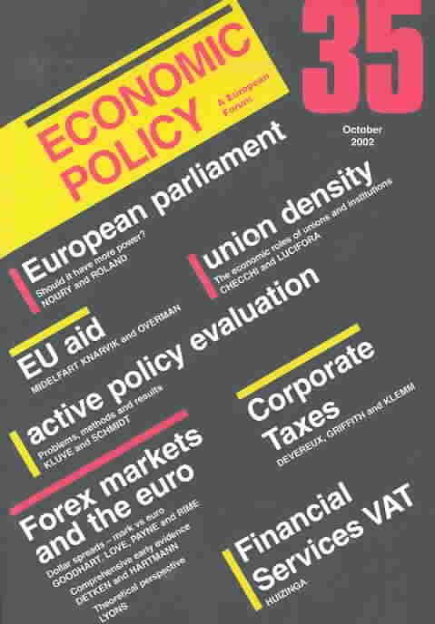 Produktbild: Economic Policy 35