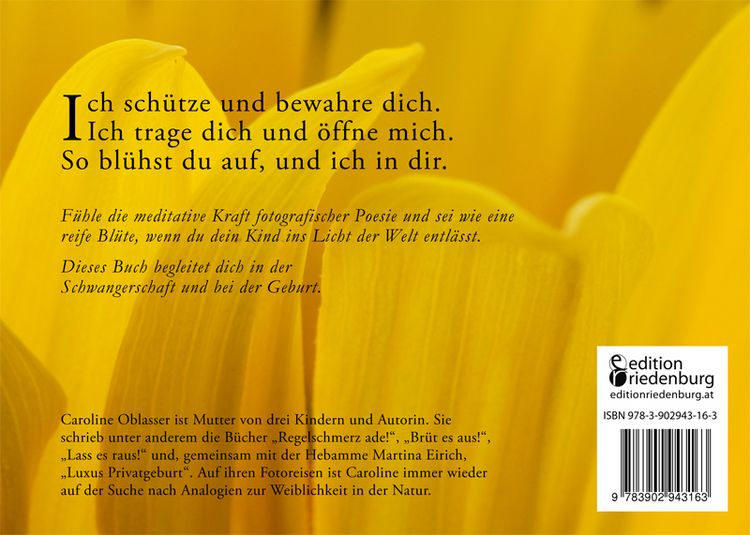 Produktbild: Die Sonne sucht dich &ndash; Das Foto-Meditationsbuch f&uuml;r eine gute Schwangerschaft und Geburt