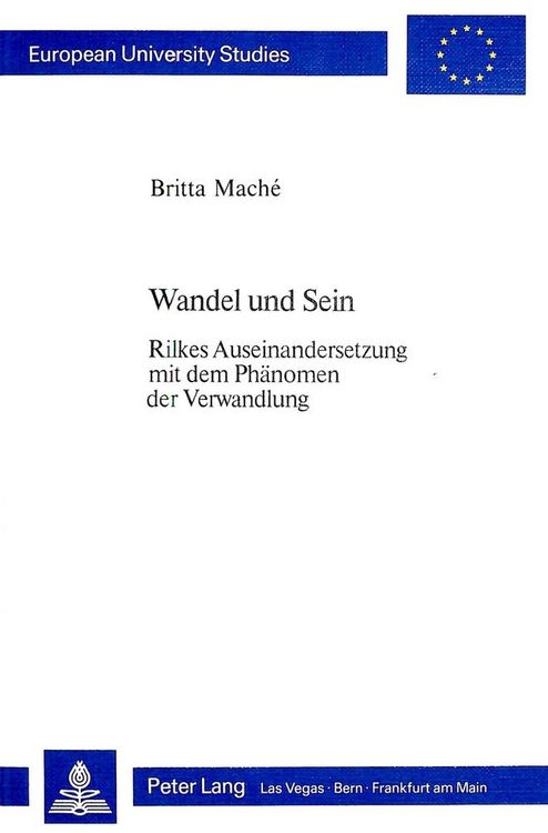 Produktbild: Wandel und Sein