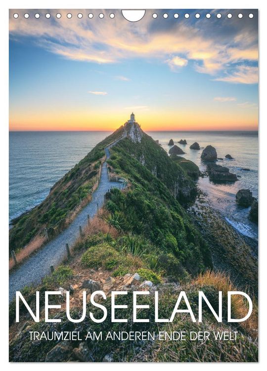 Produktbild: NEUSEELAND - TRAUMZIEL AM ANDEREN ENDE DER WELT (Wandkalender 2026 DIN A4 hoch), CALVENDO Monatskalender
