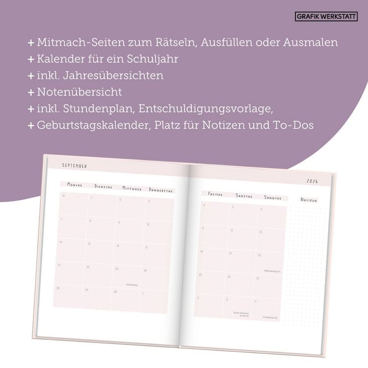 Produktbild: Sch&uuml;lerkalender 2026 / 2027 Das wird mein Jahr