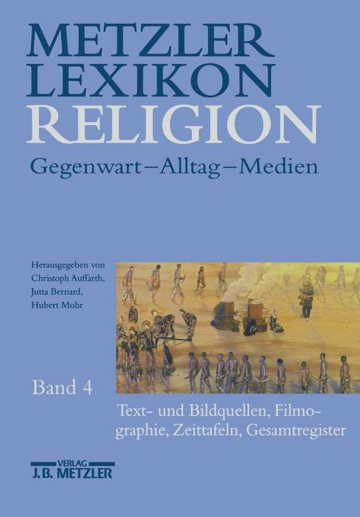 Produktbild: Metzler Lexikon Religion