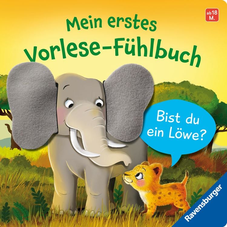 Produktbild: Mein erstes Vorlese-Fühlbuch - Bist du ein Löwe?