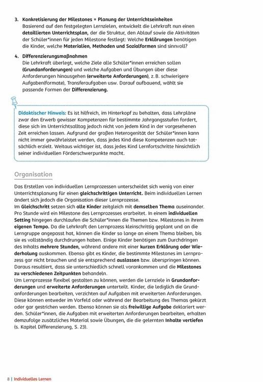 Produktbild: Individuelles Lernen &ndash; praxiserprobt