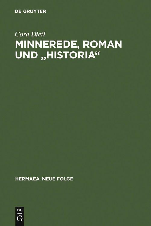 Produktbild: Minnerede, Roman und "historia"