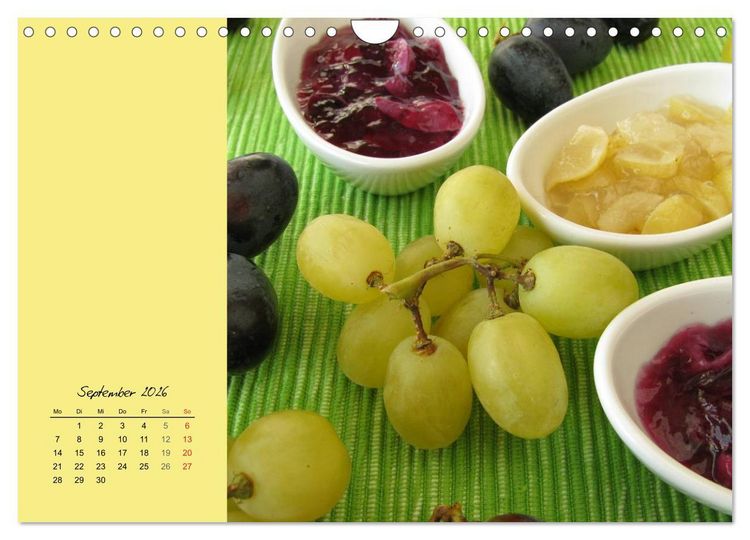 Produktbild: Ach, sind die s&uuml;&szlig;! Rezepte zu Konfit&uuml;ren, Fruchtaufstrichen und Gelees (Wandkalender 2026 DIN A4 quer), CALVENDO Monatskalender
