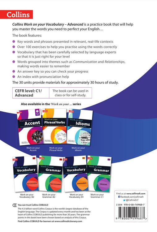 Produktbild: Work on Your Vocabulary - C1