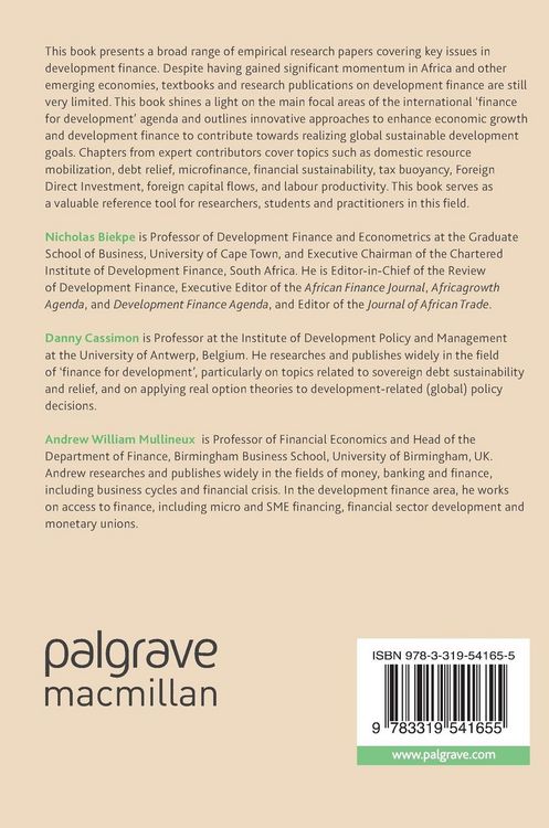 Produktbild: Development Finance