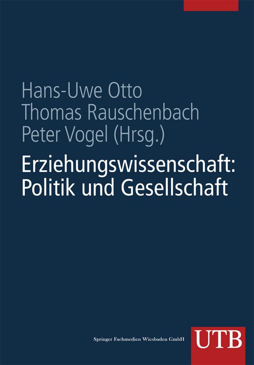 Produktbild: Erziehungswissenschaft in Studium und Beruf Eine Einf&uuml;hrung in vier B&auml;nden