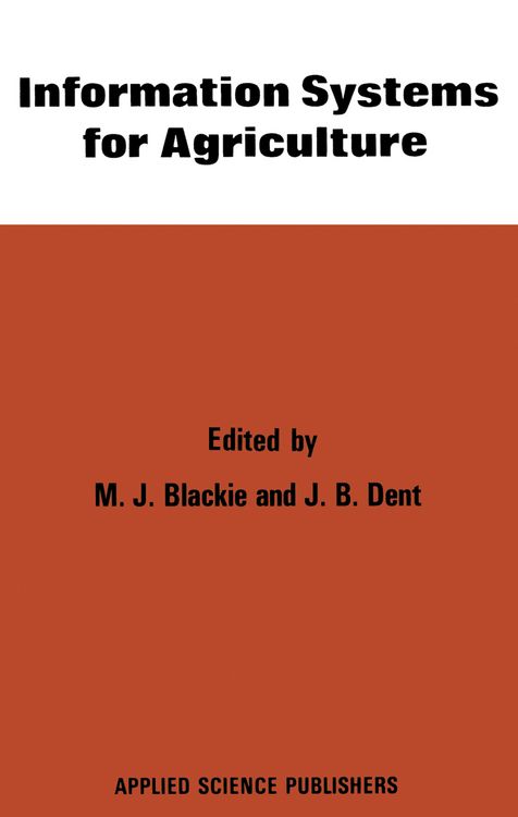 Produktbild: Information Systems for Agriculture