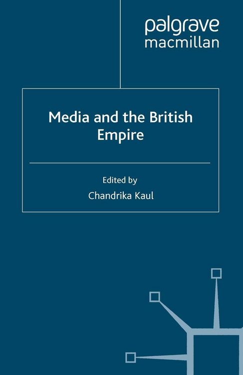 Produktbild: Media and the British Empire