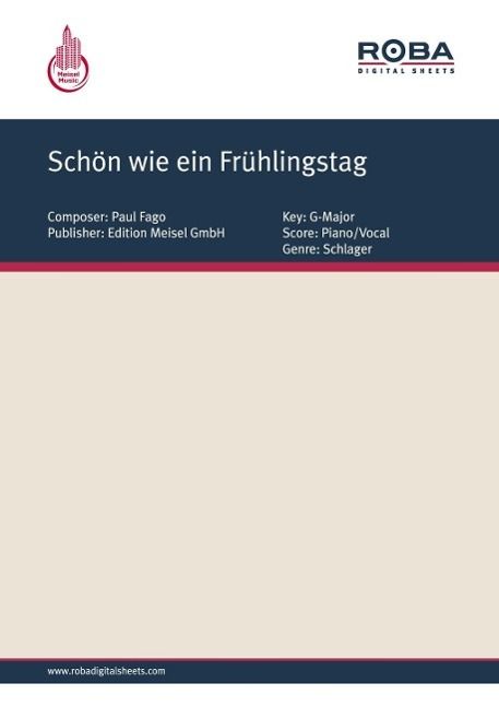 Produktbild: Sch&ouml;n wie ein Fr&uuml;hlingstag