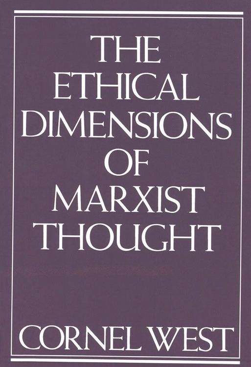 Produktbild: Ethical Dimensions of Marxist Thought