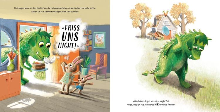 Produktbild: Ted, der b&auml;renstarke Drache