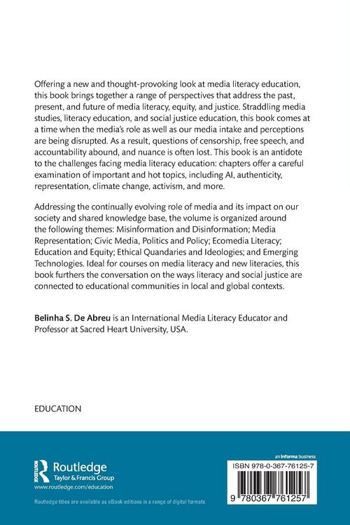 Produktbild: Media Literacy, Equity, and Justice
