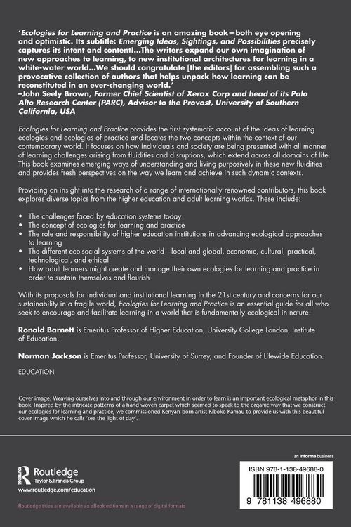 Produktbild: Ecologies for Learning and Practice