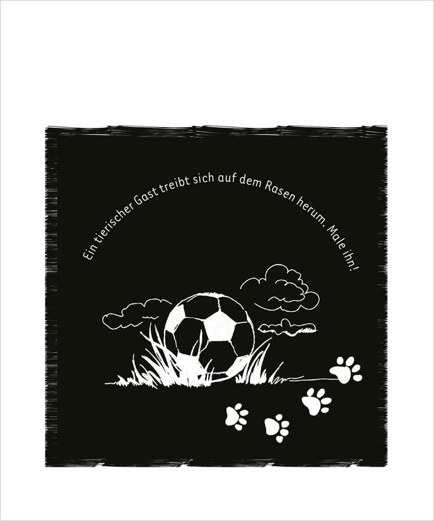 Produktbild: Mein Fu&szlig;ball-Kritzkratz-Buch