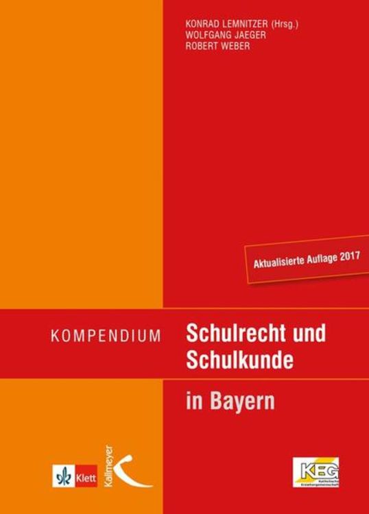 Produktbild: Kompendium Schulrecht und Schulkunde in Bayern