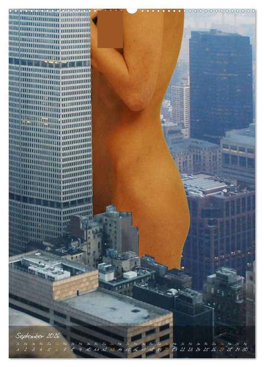 Produktbild: Big Apple Akt (hochwertiger Premium Wandkalender 2026 DIN A2 hoch), Kunstdruck in Hochglanz